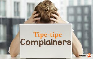 Tipe-tipe Complainers
