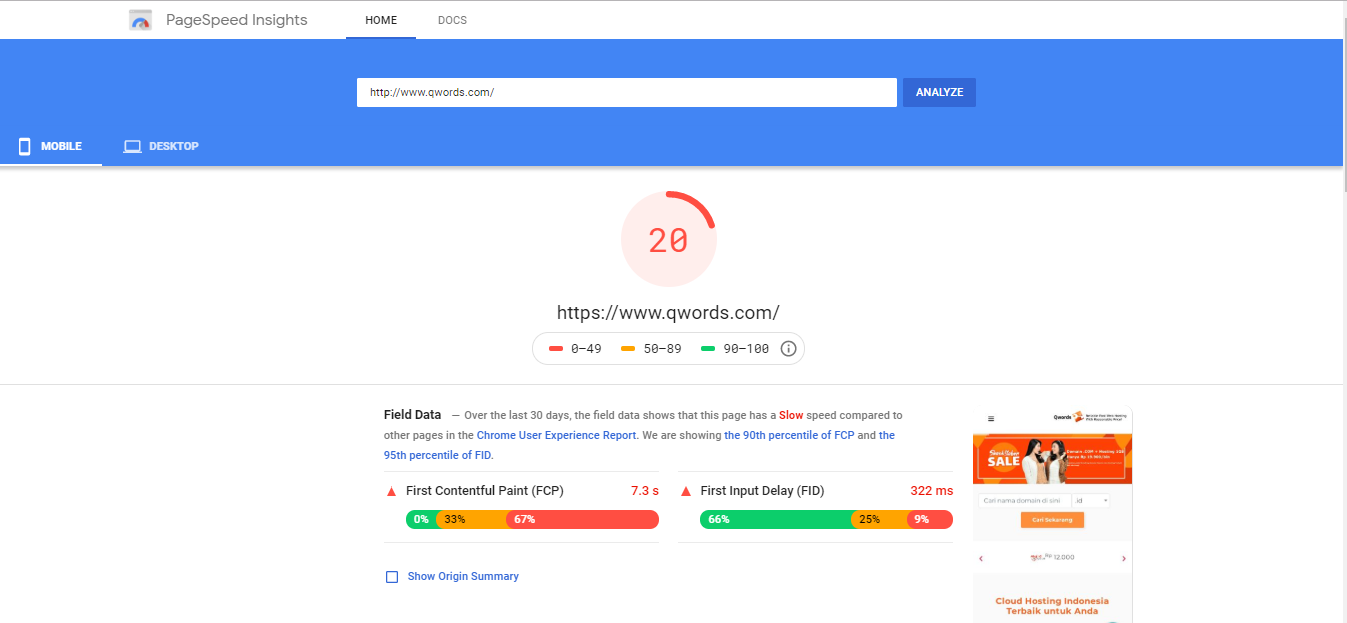 cek kecepatan blog via PageSpeed Insight cek kecepatan blog via PageSpeed Insight