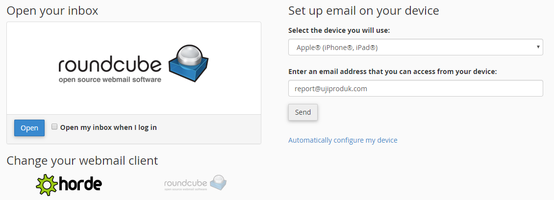 Roundcube Webmail