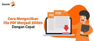 Cara Mengecilkan File PDF Jadi 200KB Dengan Cepat