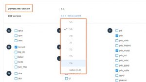 Select Current PHP DA