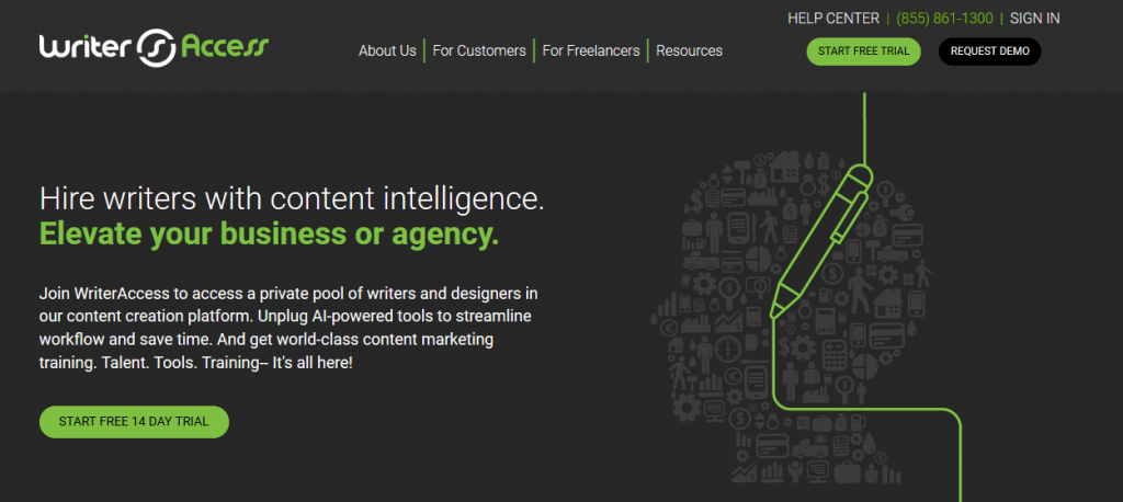 website freelance writeraccess