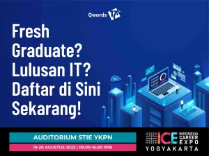 Buka Banyak Loker, Qwords Ikut Acara Indonesia Career Expo