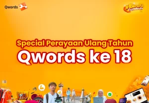 Yuk Dapetin Merchandise Spesial dengan Hadir di Ulang Tahun Qwords!