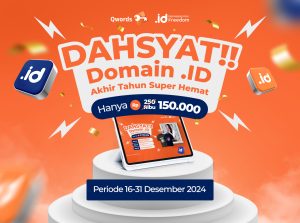 Gebyar Promo Akhir Tahun 2024: Domain .ID Hanya Rp150 Ribu!
