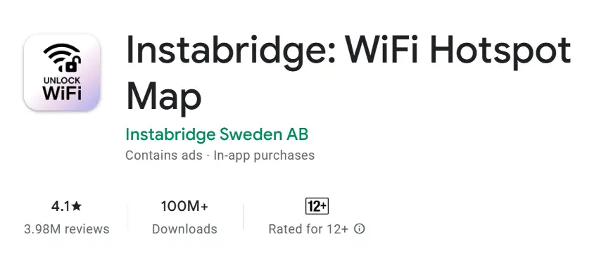 Aplikasi Instabridge