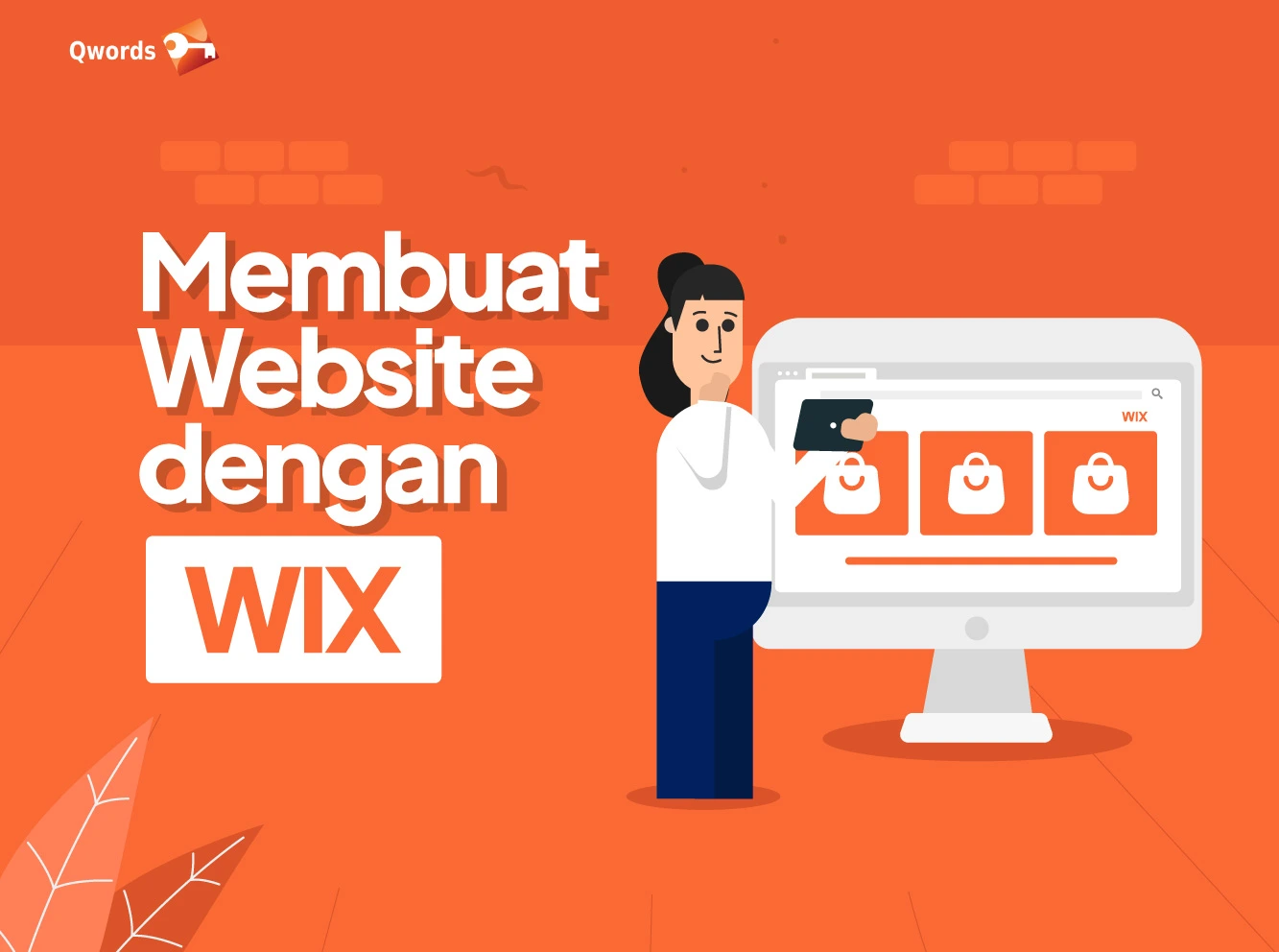 membuat website di wix
