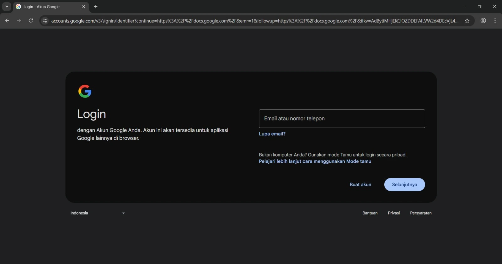 Cara menggunakan google docs