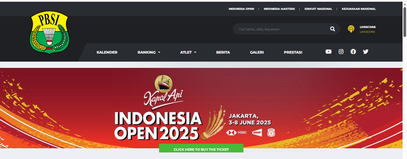 contoh website organisasi
