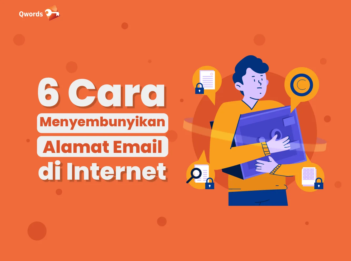 cara menyembunyikan alamat email