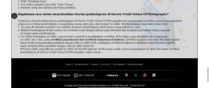 contoh footer website