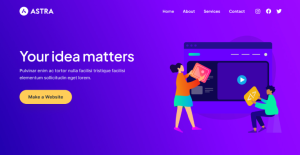 template website agency