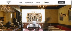 contoh website restoran