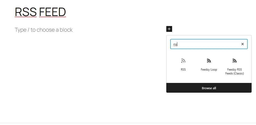 rss feed adalah - klik ikon tambah untuk menambah kolom dan pilih widget feedzy loop