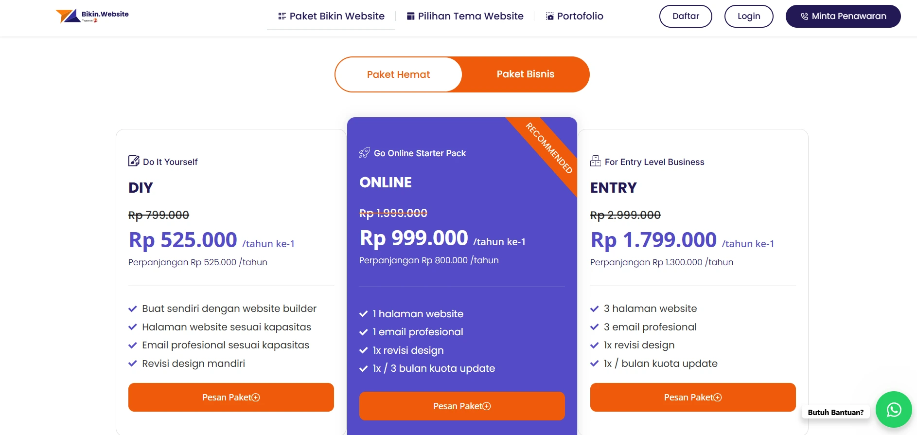 portofolio website