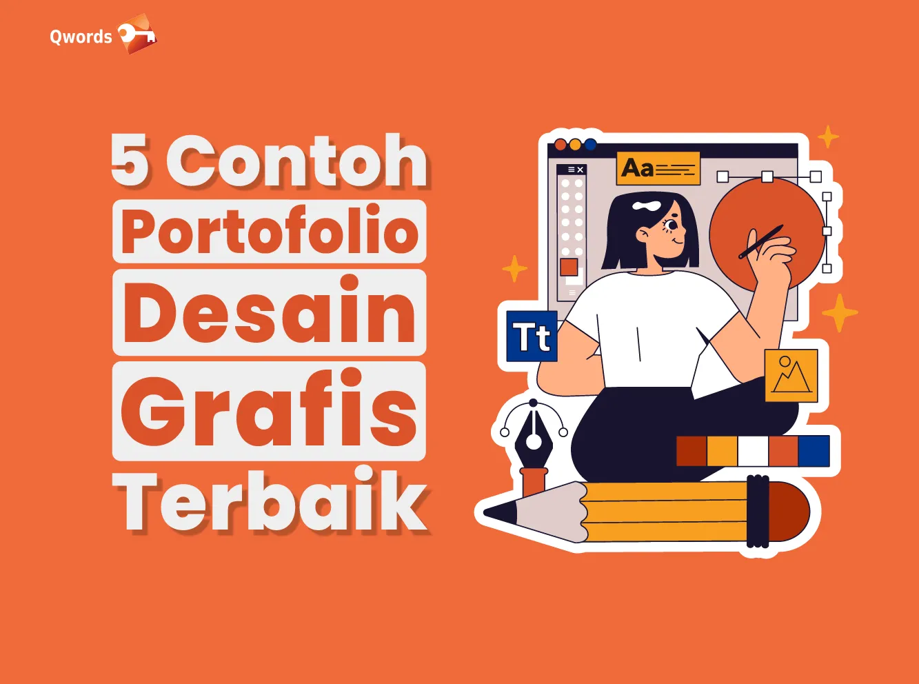 contoh portofolio desain grafis