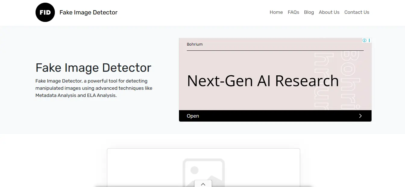 ai-detektor-Fake Image Detector
