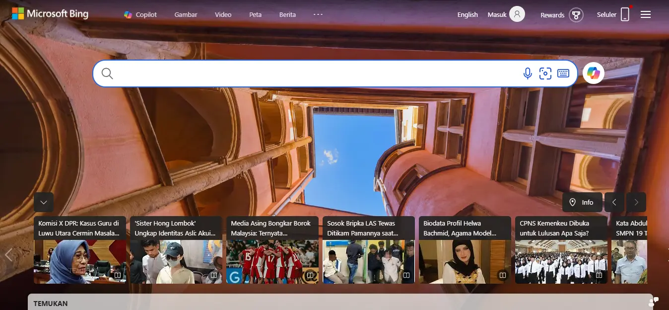 Cara kerja search engine Bing