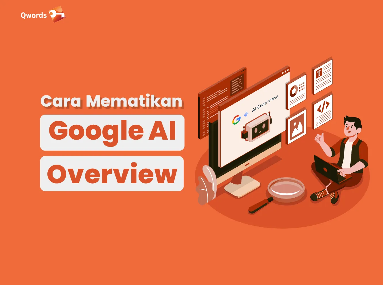 cover artikel cara mematikan gogle AI overview