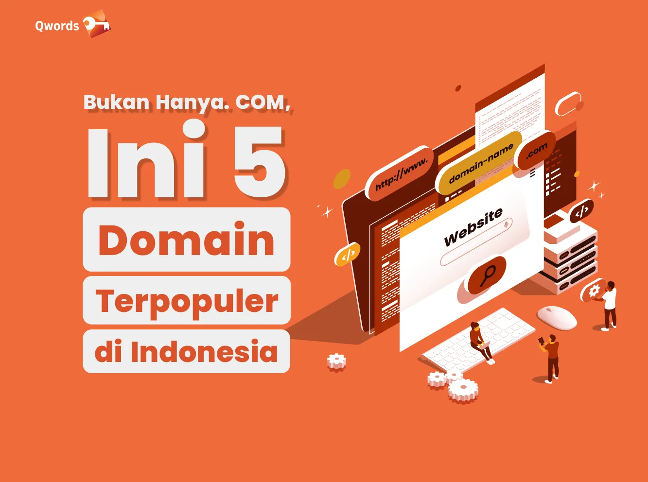 Domain Terpopuler di Indonesia