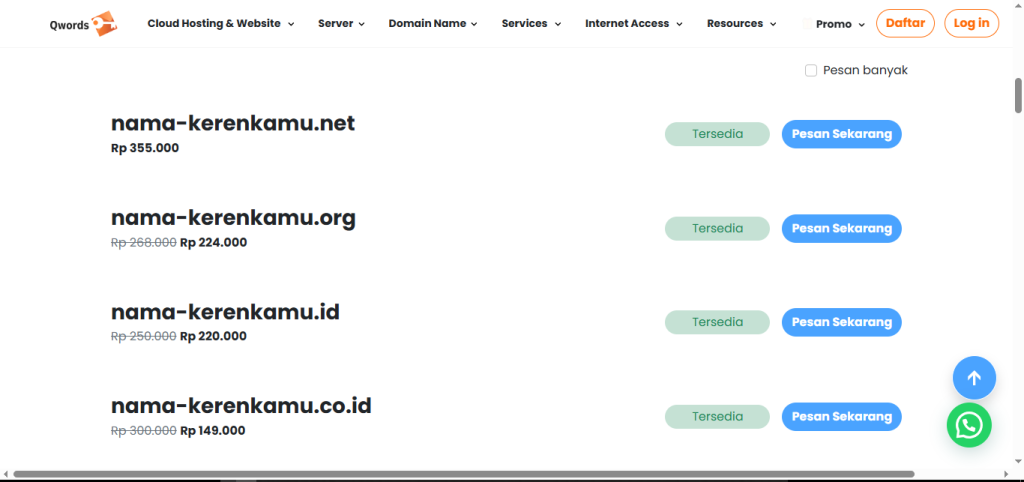 Cek-Ketersediaan-Domain-ID-di-Qwords-Simple