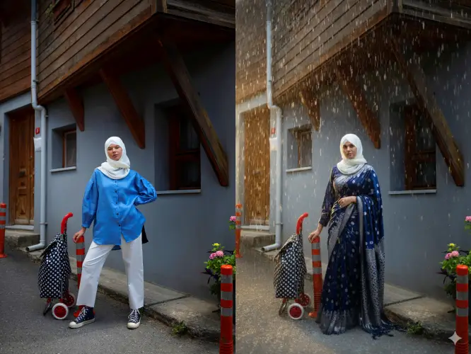 Prompt foto Bollywood Gemini AI