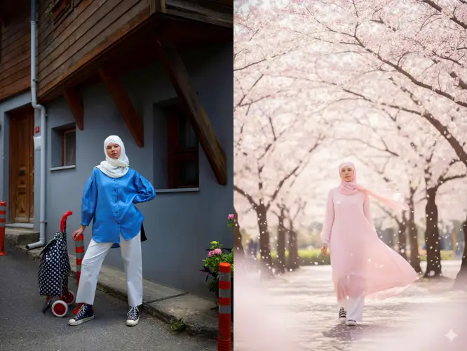 Prompt foto Drama Korea Gemini AI