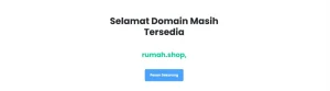 Domain.shop tersedia
