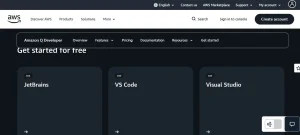 Amazon CodeWhisperer AI coding tool untuk cloud development AWS dengan rekomendasi kode otomatis berbasis AI