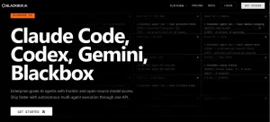 Blackbox AI coding tool untuk mencari referensi kode dari repository publik dan membantu developer lebih cepat